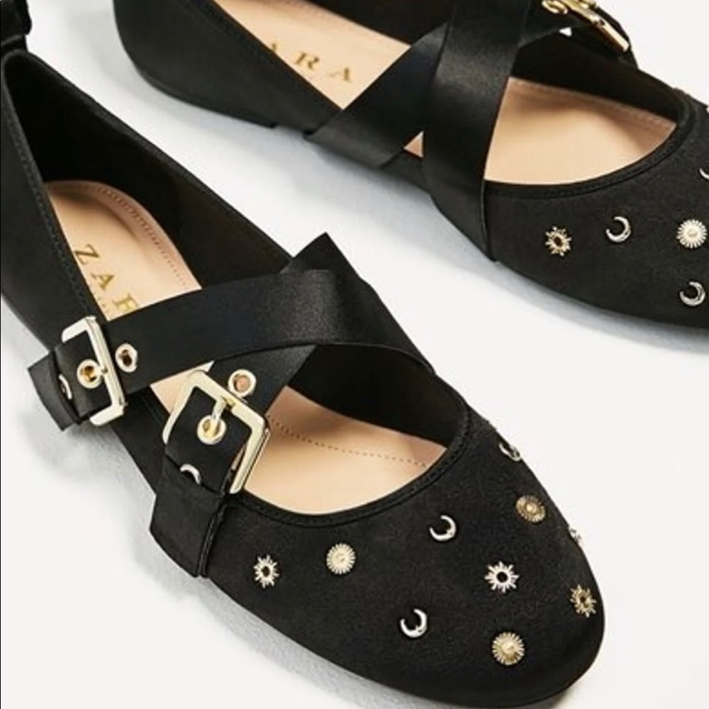 Zara Moon&Stars Ballerina Flats